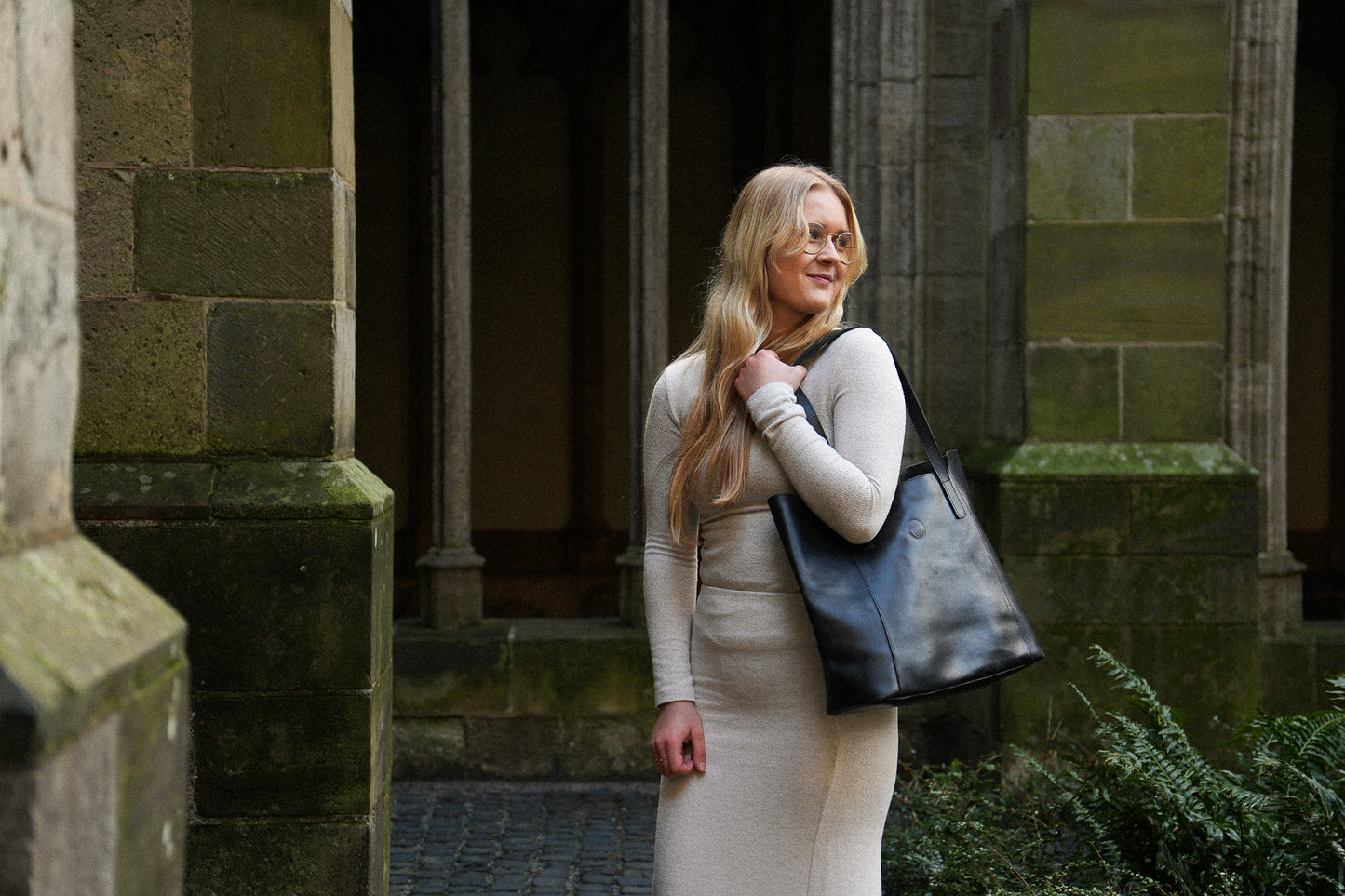 Leren Handtas Zembil bruin | zwart | camel