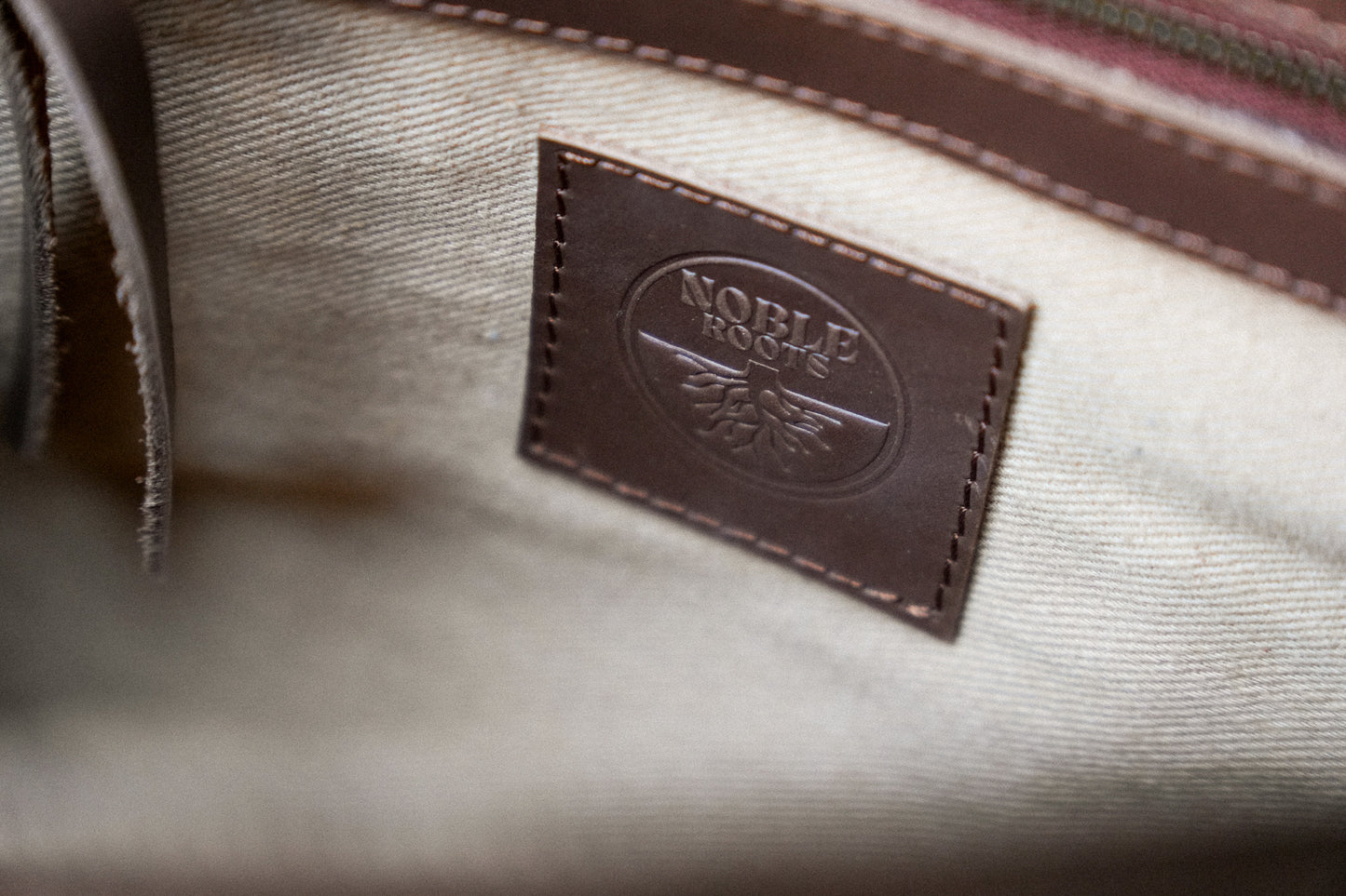 Leren Aktetas 'Abeni' - Cognac