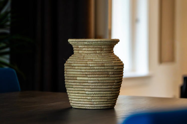 Gevlochten woonaccessoires