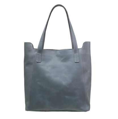 Leather Handbag 'Zembil' - Black