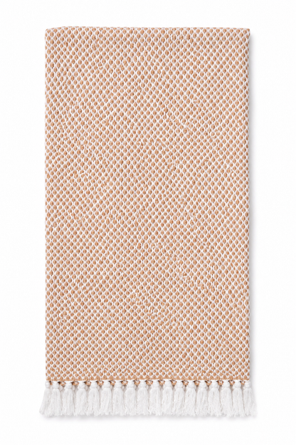 Katoenen Sjaal Maya zwart | bruin | roze | beige