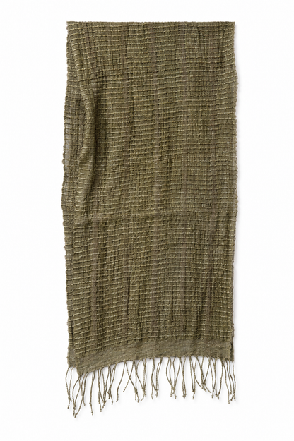 Silk Scarf Queen Saba cream | blue | green