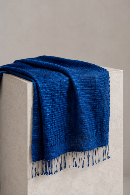 Silk Scarf Queen Saba cream | blue | green