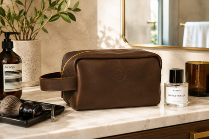 Leather Toiletry bag Hana