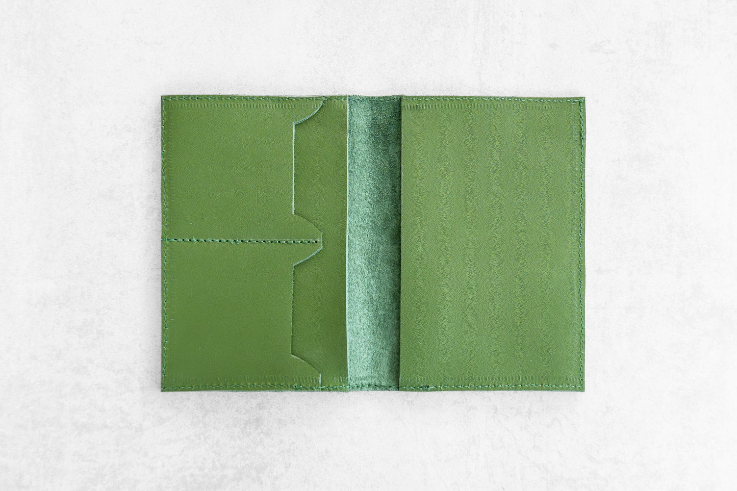 Leren Paspoorthouder zwart | bruin | groen