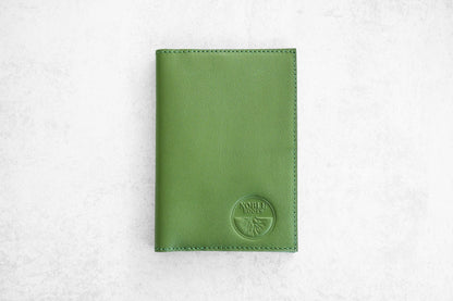 Leren Paspoorthouder zwart | bruin | groen