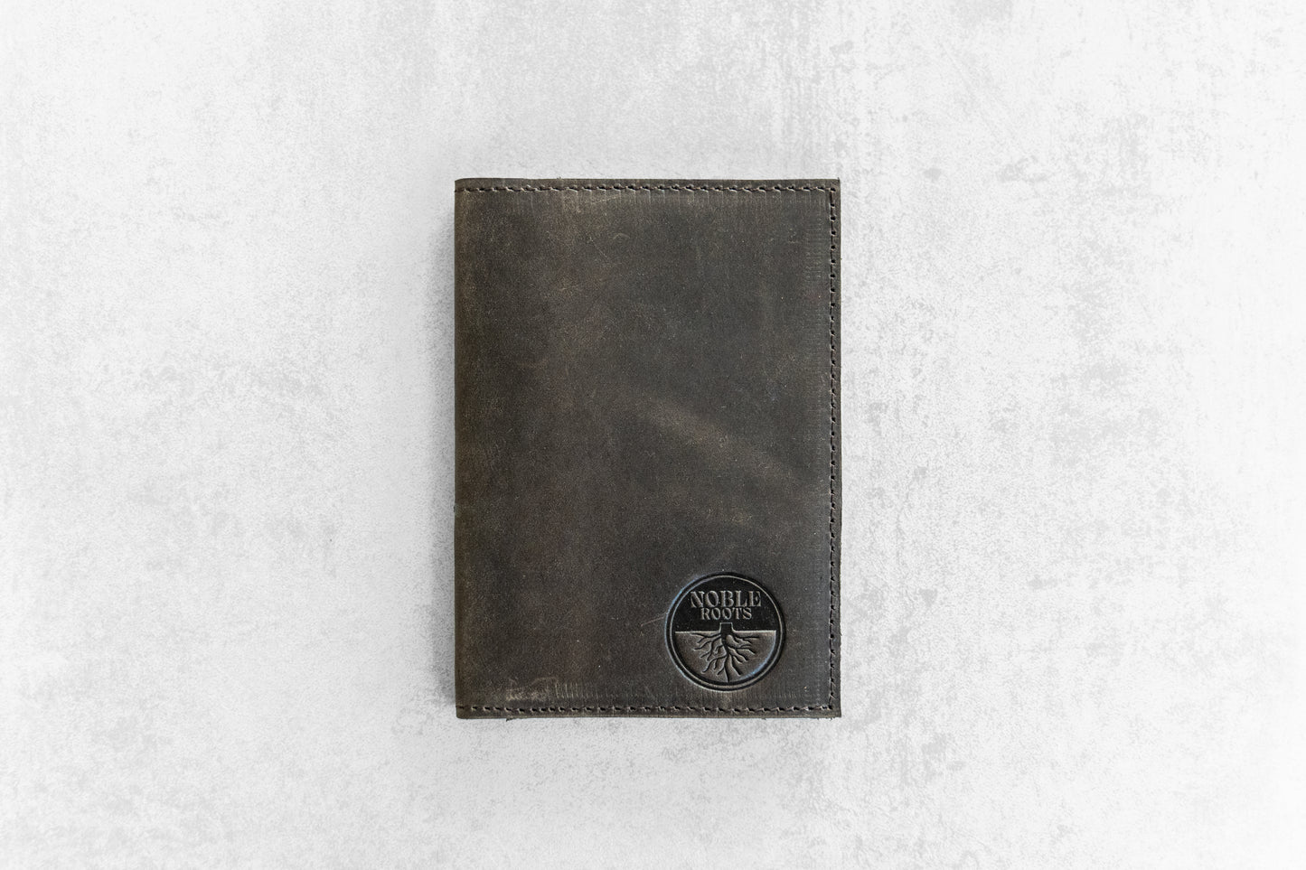 Leren Paspoorthouder zwart | bruin | groen