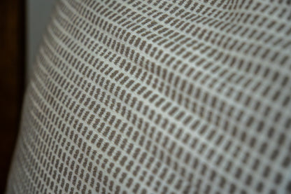 Katoenen Kussen Hali rood | beige | lichtgrijs