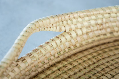 Gevlochten Ovalen Mand Mulu