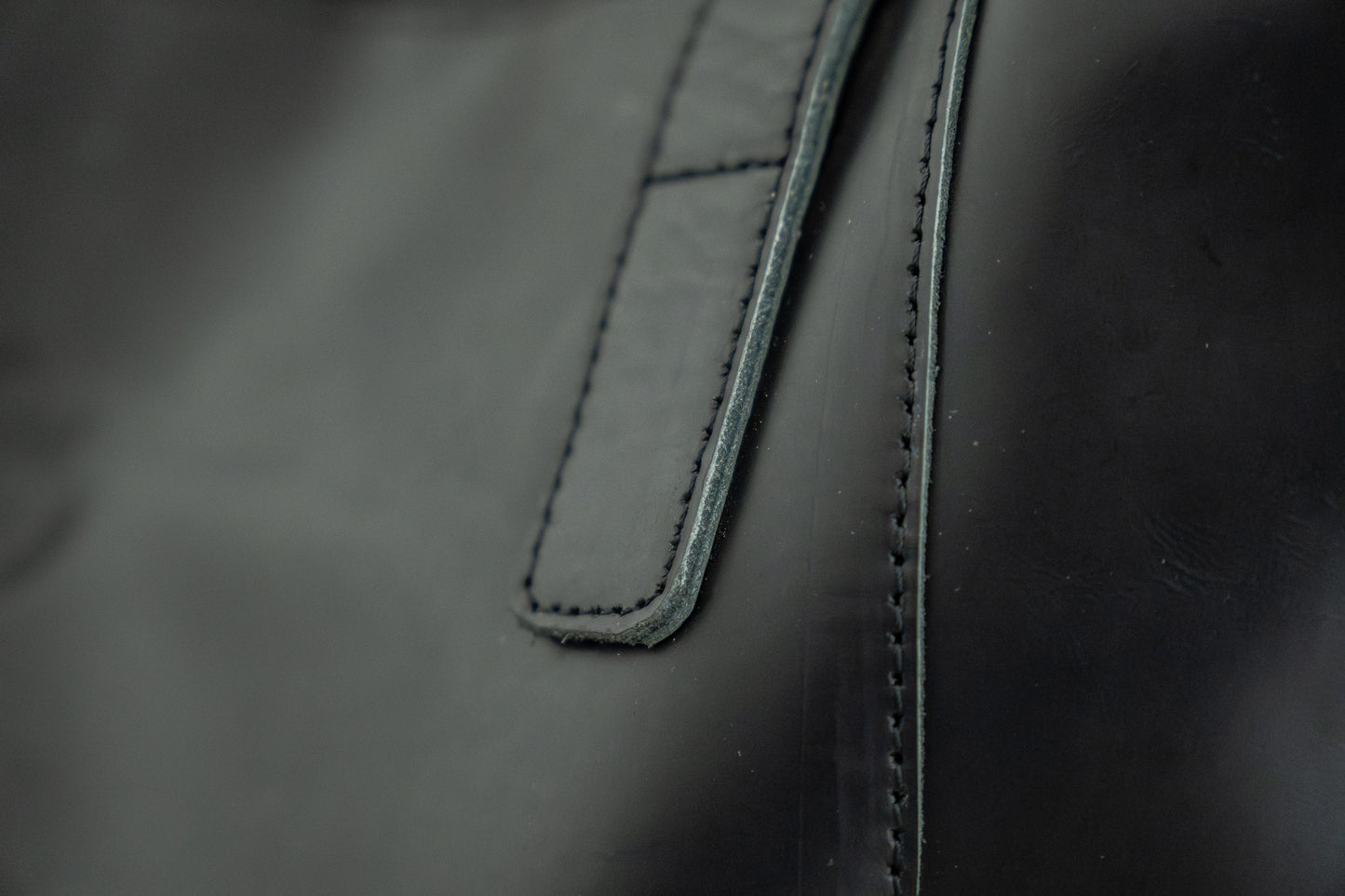 Leren Handtas Mekina zwart | bruin