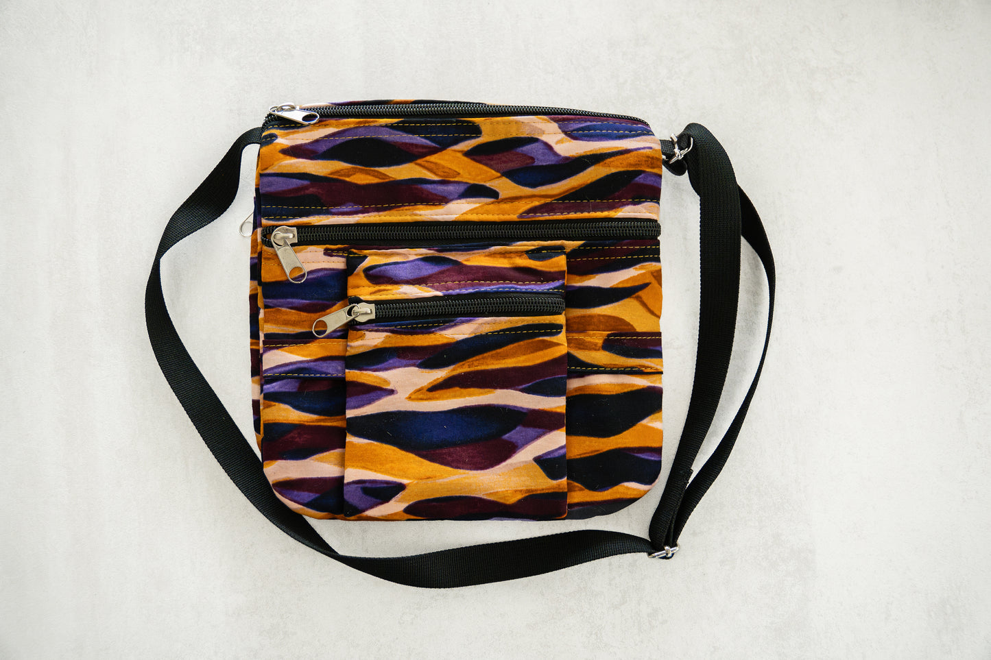 Kleurrijke schoudertas Imari