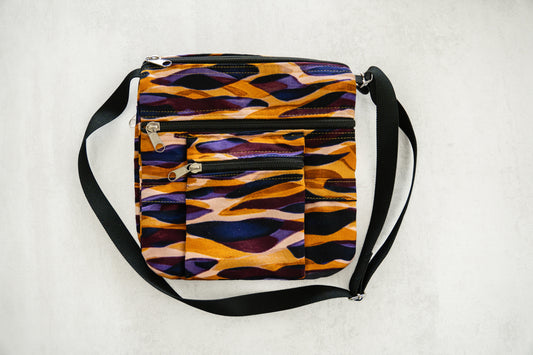 Kleurrijke schoudertas Imari