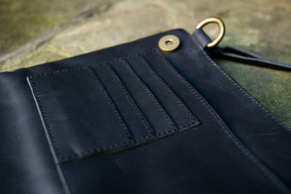Leren Cross-Body Tas 'Selam' - Zwart