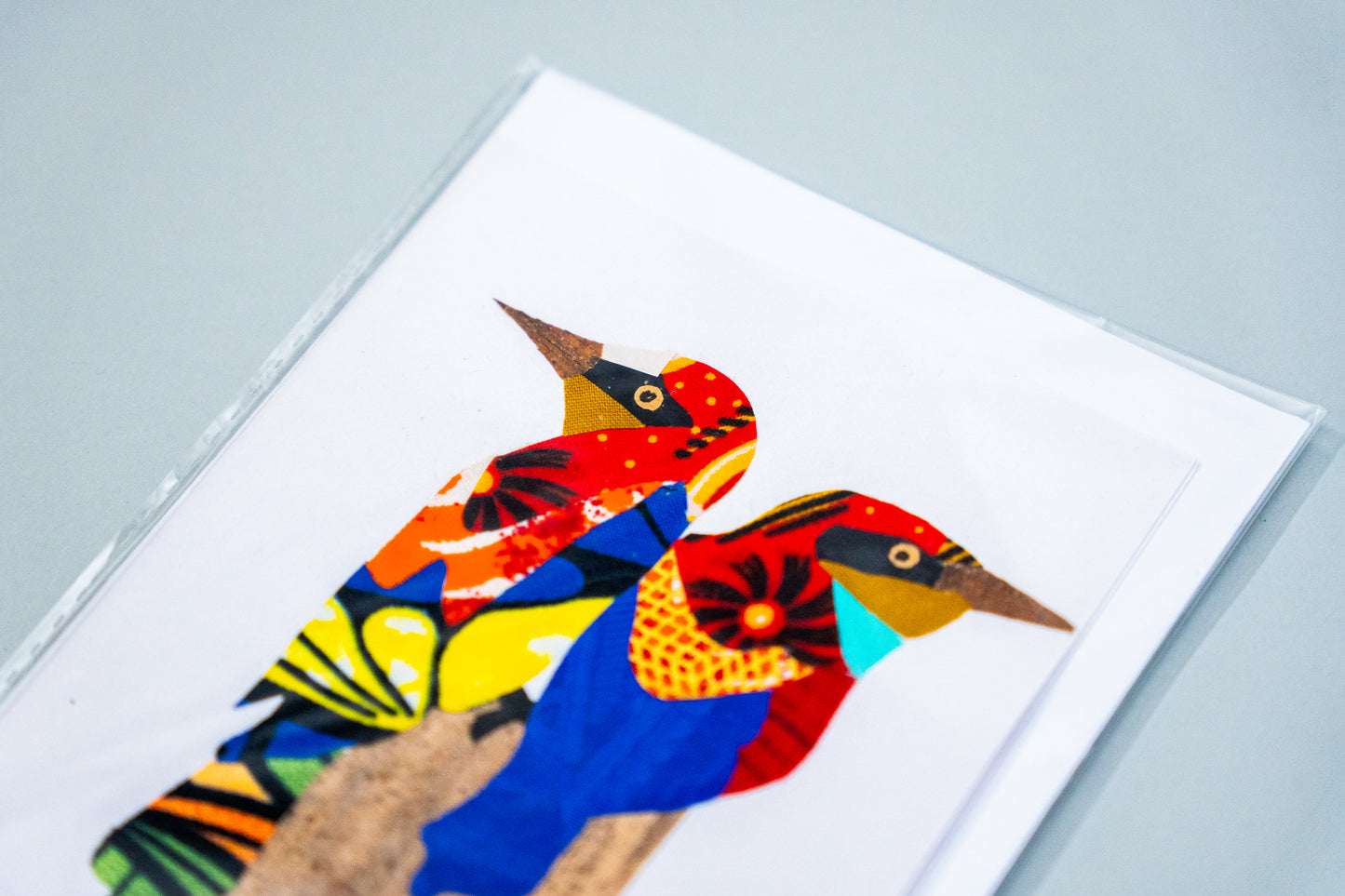 Set 10 handgemaakte kaarten