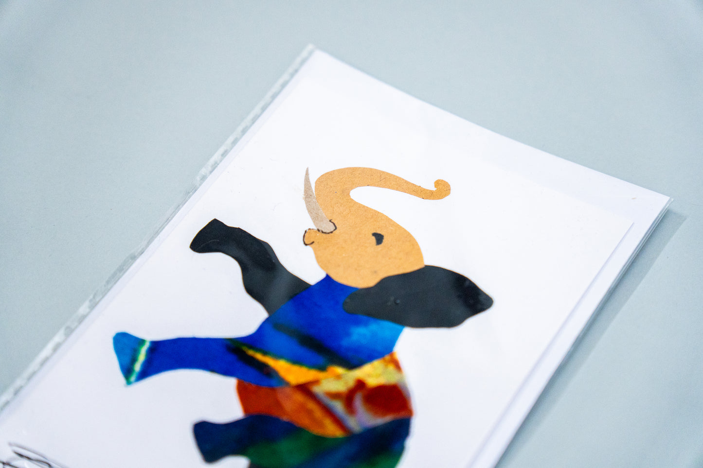 Set 10 handgemaakte kaarten