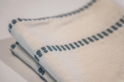 Katoenen handdoek Zuri blauw | roze | taupe | beige