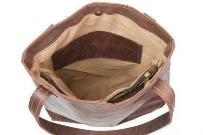 Leather Handbag 'Zembil' - Black